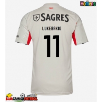Camisa de Futebol Benfica Dodi Lukebakio #11 Equipamento Secundário 2025-26 Manga Curta